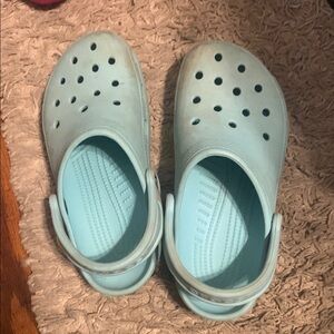 Kids / Wonens Light Blue Clogs